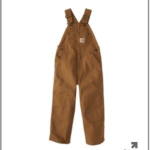 Insulated Carhartt Duck Bib Overalls with Logo Patch